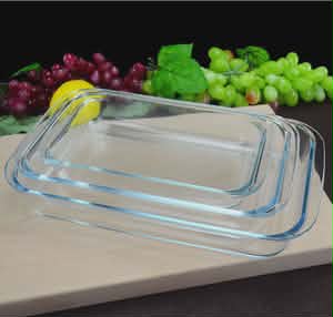 Pack 3 Plats en Verre Rectangulaire – Qualité Pro ✨