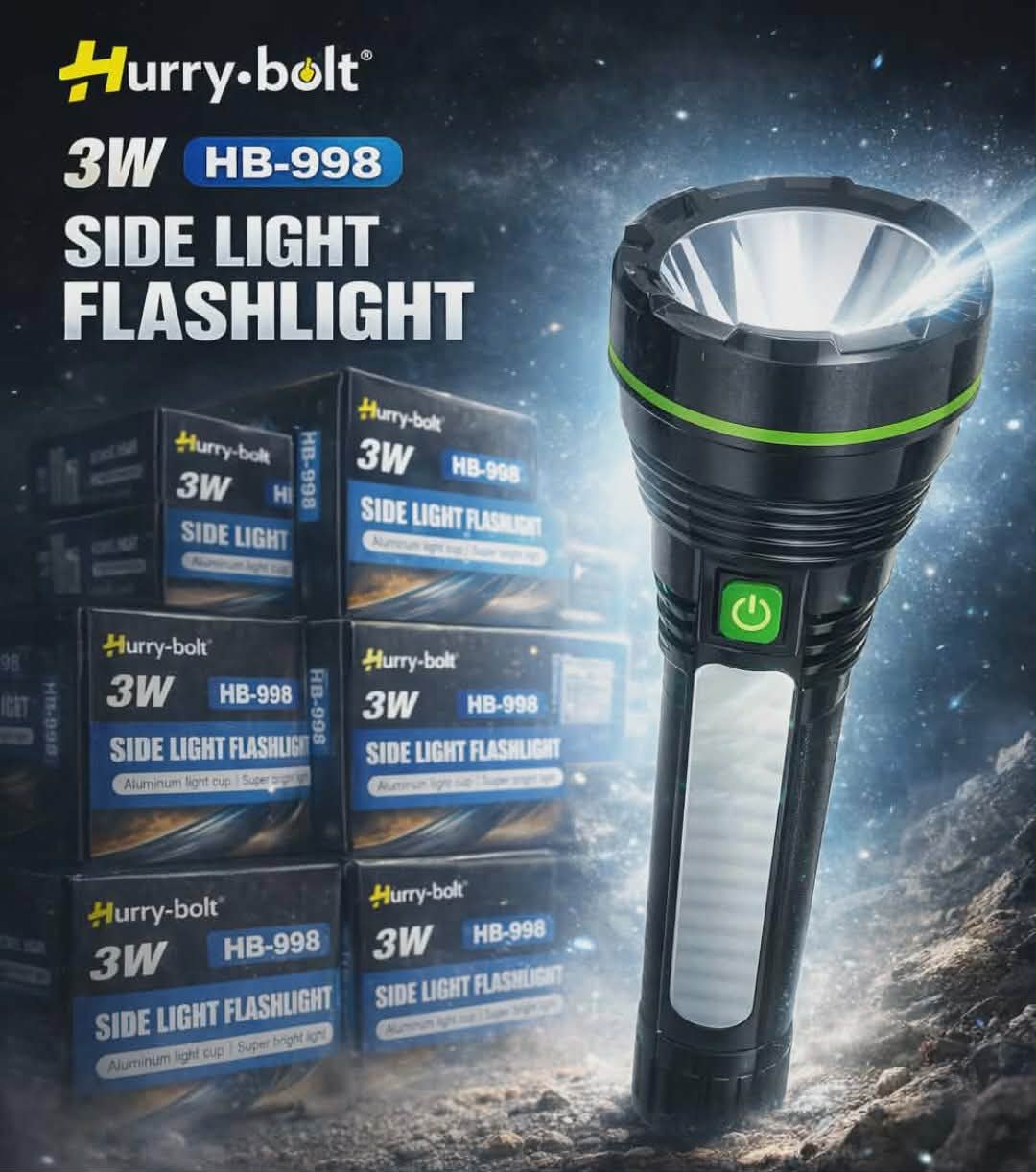 Lampe torche professionnelle HB-998