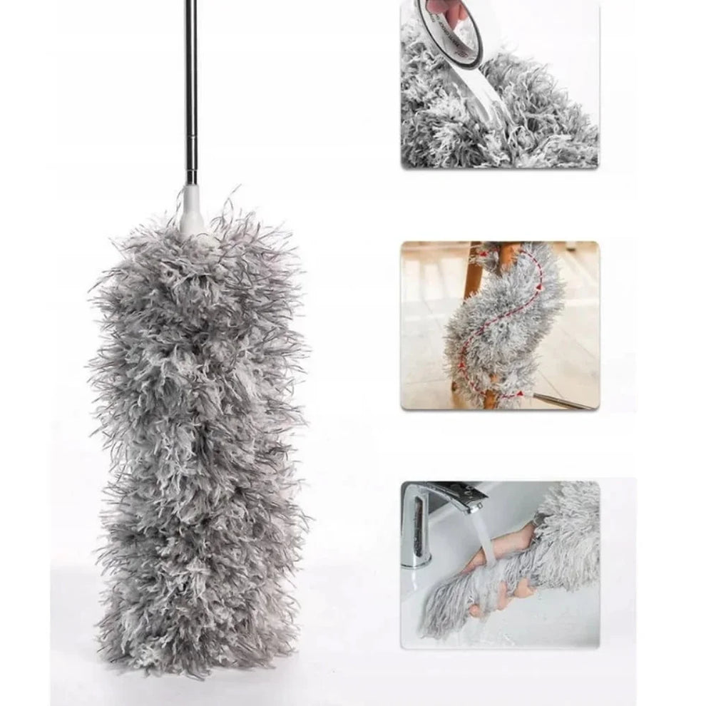 Plumeau Microfibre Télescopique