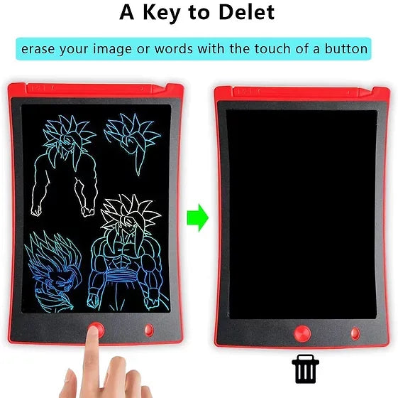 Tablette de dessin et d’écriture créative 12″ – Bloc notes numérique LCD