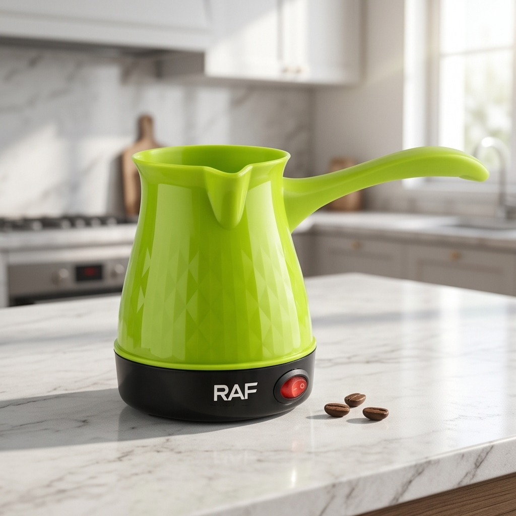 ززوة القهوة الكهربائية RAF 0.5L ☕💚